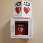AED emergency box