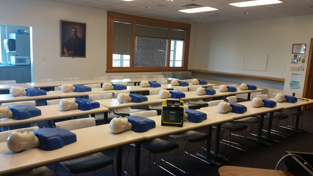 CPR classroom photo