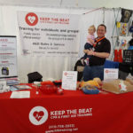 Keep the Beat Tradeshow booth