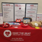 Keep the Beat Tradeshow booth